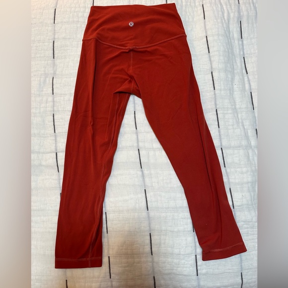 Bundle: Clay AND Olive Lululemon Align 21 Inch Size 4 - Picture 2 of 8